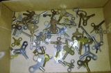 Antique Clock Keys