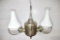 ANTIQUE DOUBLE ANGLE LAMP