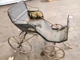 1800's CHILD'S PULL CARRIAGE