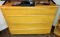 MID-CENTURY HEYWOOD WAKEFIELD 4 DRAWER CHAMPAGNE DRESSER - PICK UP ONLY