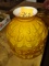 3 AMBER LAMP SHADES - PICK UP ONLY