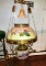 ANTIQUE HANGING LAMP with SMOKE BELL - PICK UP ONLY