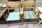 2 VINTAGE FOLDING CHAIRS - PICK UP ONLY