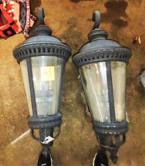 LARGE 36" EXTERIOR WALL SCONCES - PICK UP ONLY