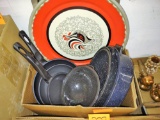 POTS & PANS, GRANITEWARE, TRAYS - PICK UP ONLY