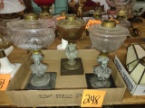 1800'S FIGURAL OIL LAMP BASES