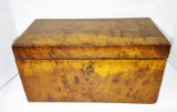 1800's WOODEN TEA CADDY