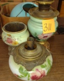 ANTIQUE LAMP BASES - PICK UP ONLY