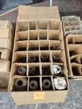 GROUP OF GLASS CHIMNEYS - PICK UP ONLY