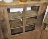 ANTIQUE CUPBOARD BASE (ROUGH) - PICK UP ONLY