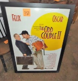 THE ODD COUPLE II MOVIE FRAMED MOVIE POSTER - PICK UP ONLY
