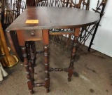 VINTAGE GATELEG TABLE with DRAWER - PICK UP ONLY