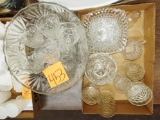 PUNCH BOWL & MISC. GLASS - PICK UP ONLY
