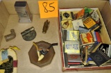 VINTAGE SMOKING ITEMS, MATCHES, MINIATURE PIPES, ETC.