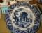 VINTAGE BLUE & WHITE PLATE