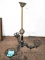 ANTIQUE CAST IRON 3 ARM HANGING LIGHT FIXTURE - PICK UP ONLY