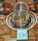 STAINLESS STEEL BOWLS - PICK UP ONLY