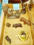 CARVED WOODEN ITEMS