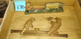CARVED  WOODEN ITEMS