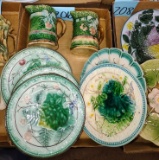 MAJOLICA PLATES 