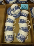 BLUE WILLOW CUPS - PICK UP ONLY