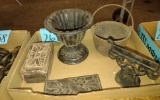 MISCELLANEOUS LOT with CAST IRON - PICK UP ONLY