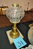 1800'S OIL LAMP BASE