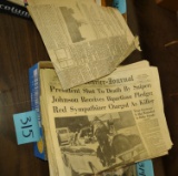 VINTAGE NEWSPAPERS