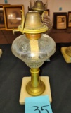 1800'S OIL LAMP BASE