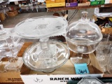 CAKE STANDS, COVERED COMPOTE - PICK UP ONLY