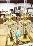 PAIR OF ELECTRIFIED LAMPS - PICK UP ONLY