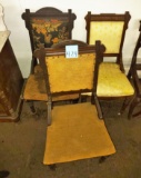 3 SIDE CHAIRS 