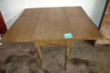 ANTIQUE DROP-LEAF TABLE - PICK UP ONLY