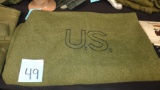 VINTAGE US MILITARY ARMY BLANKET