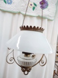 HANGING OIL LAMP - PICK UP ONLY