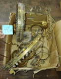 ANTIQUE HANGING LAMP PARTS - PICK UP ONLY