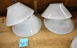 GLASS SHADE GROUP - PICK UP ONLY