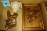 CARVED DOGS