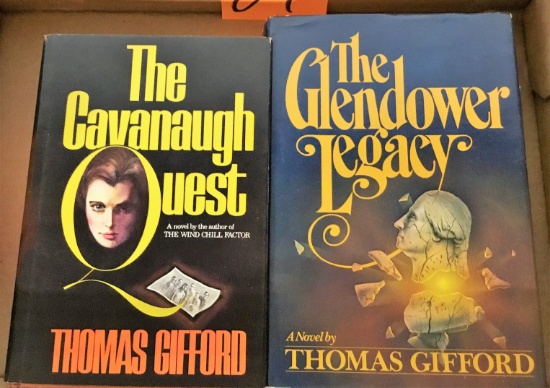 THOMAS GIFFORD HARDBACKS(FIRST EDITIONS)