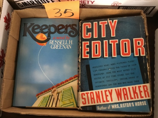 THE KEEPERS, CITY EDITOR HARDBACKS