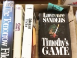 LAWRENCE SANDERS NOVELS with first printings