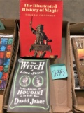 HOUDINI THE WITCH OF LIME STREET AND ILLUSTRATED HISTORY OF MAGIC BOOKS
