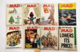 1975 MAD MAGAZINES NUMBER 172-79 COMPLETE