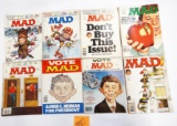 1980 MAD MAGAZINES NUMBER 212-219 COMPLETE