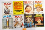 1981 MAD MAGAZINES NUMBER 221-227 COMPLETE
