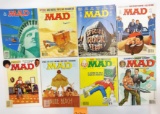 1985 MAD MAGAZINES NUMBER 252-259 COMPLETE