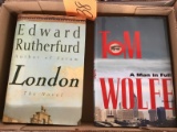EDWARD RUTHERFORD LONDON AND TOM WOLFE A MAN IN FULL HARDBACKS