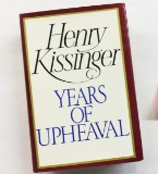 HENRY KISSINGER YEARS OF UPHEAVAL (FIRST EDTIION)