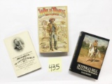 BUFFALO BILL, WILD TIMES, DENIZENS OF ANOTHER WORLD with FIRST EDITION