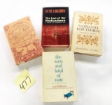 MISCELLANEOUS BOOKS WITH FIRST PRINTINGS